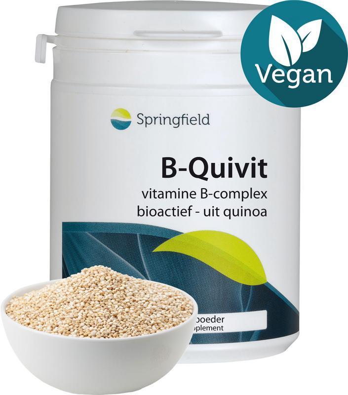 Springfield B-Quivit B complex 30 Vegetarische capsules