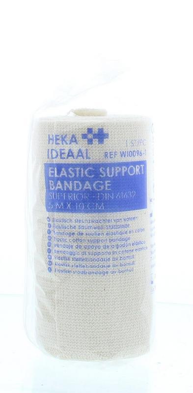 Heka Hekaideaal superieur zwachtel 5m x 10cm 1 Stuks