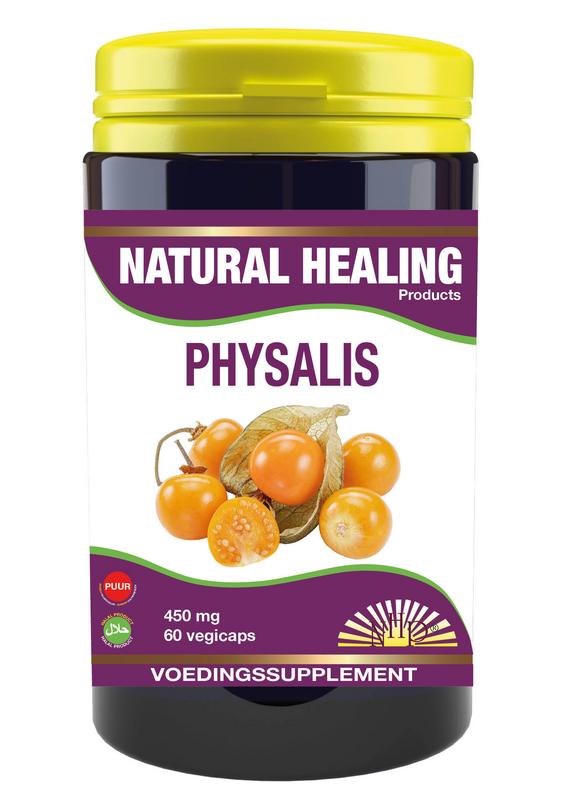 NHP Physalis 500mg puur 60.00 Vegetarische capsules