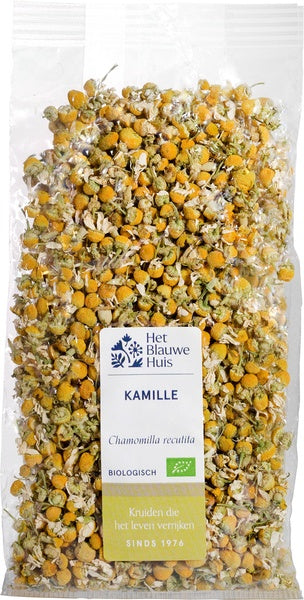 Het Blauwe Huis Kamillethee los bio 50.00 Gram