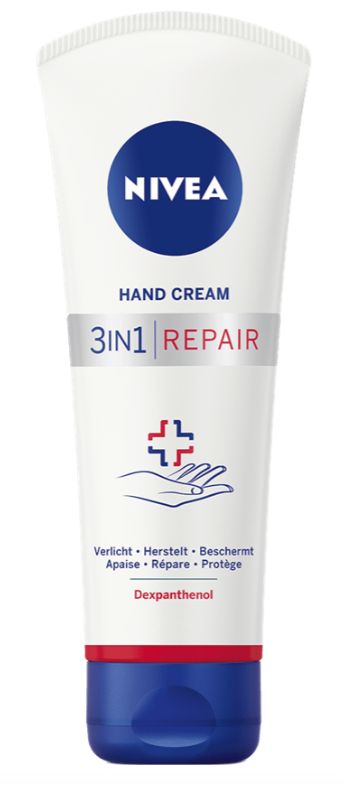 Nivea Handcreme 3-in-1 repair 100.00 Milliliter