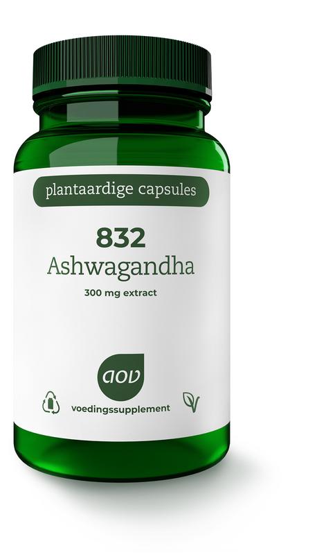 AOV 832 Ashwagandha 300mg 60.00 Vegetarische capsules