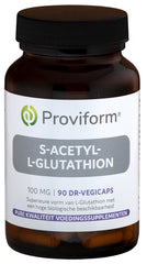 Proviform S-Acetyl-L-Glutathion 100mg 90.00 Vegetarische capsules