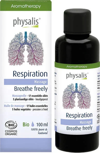 Physalis Massageolie respiration bio 100 Milliliter