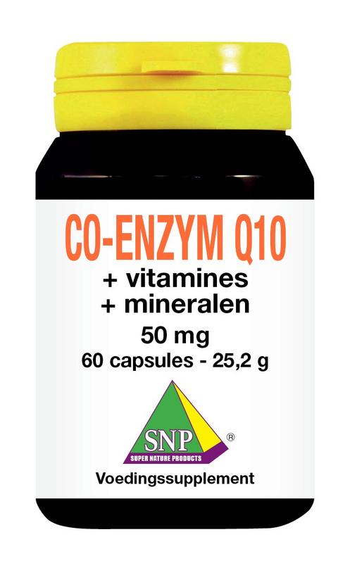 SNP Co enzym Q10 + vitamines + mineralen 60.00 Capsules