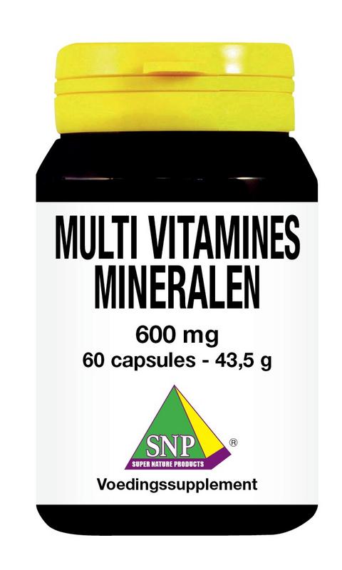 SNP Multi vitamines mineralen 60 Capsules