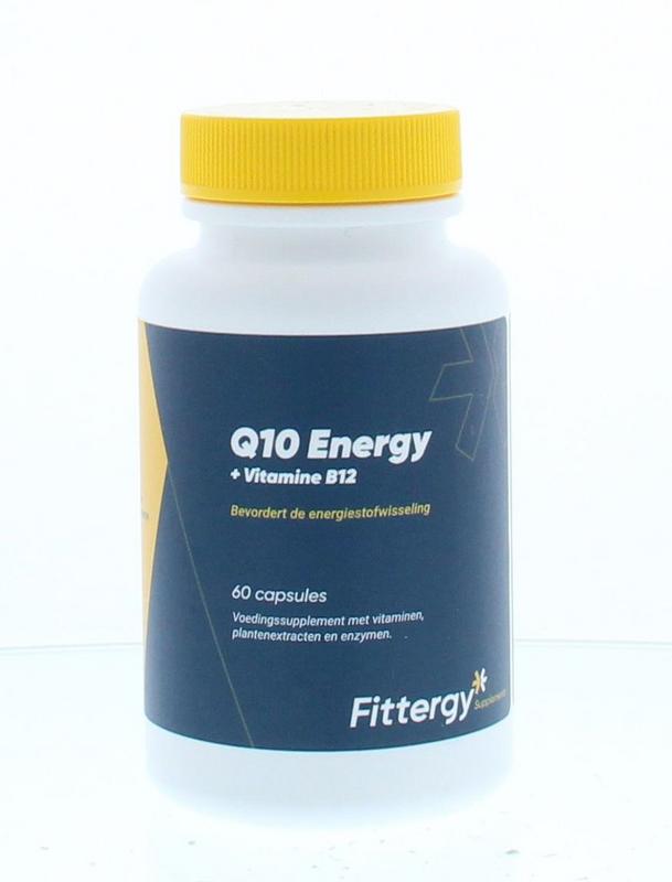 Fittergy Q10 energy met Vitamine B12 60 Capsules