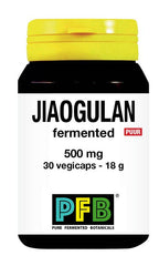 SNP Jiaogulan fermented 500mg puur 30.00 Vegetarische capsules