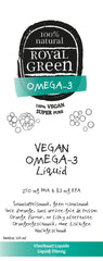 Royal Green Vegan Omega-3 Liquid 125.00 Milliliter