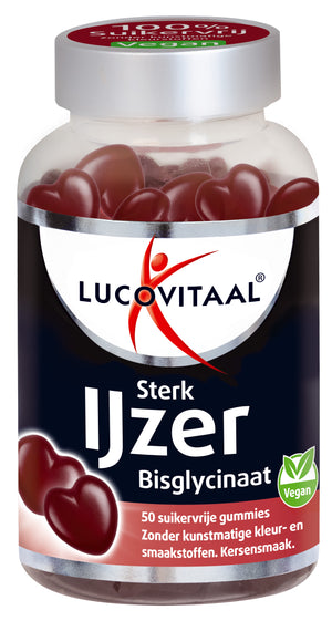 Lucovitaal IJzer Sterk Gummies 50.00 Gummies