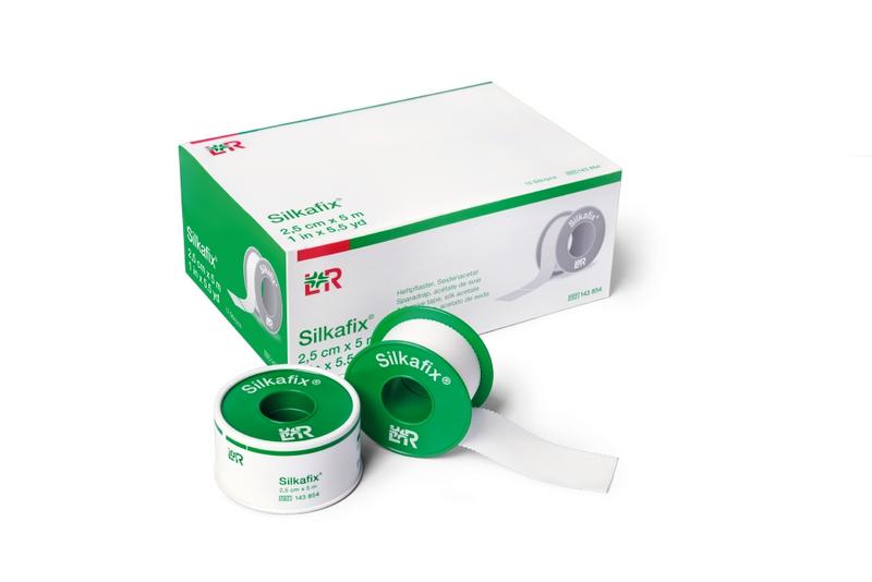 Silkafix Hechtpleister 5m x 5cm latexvrij 1 Stuks