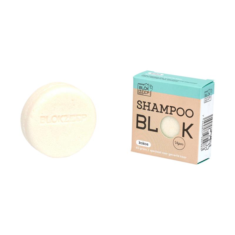 Blokzeep Shampoo bar kokos 60.00 Gram