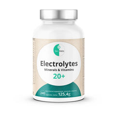 Go-Keto Premium Electrolyten, mineralen, vitaminen 240.00 Capsules