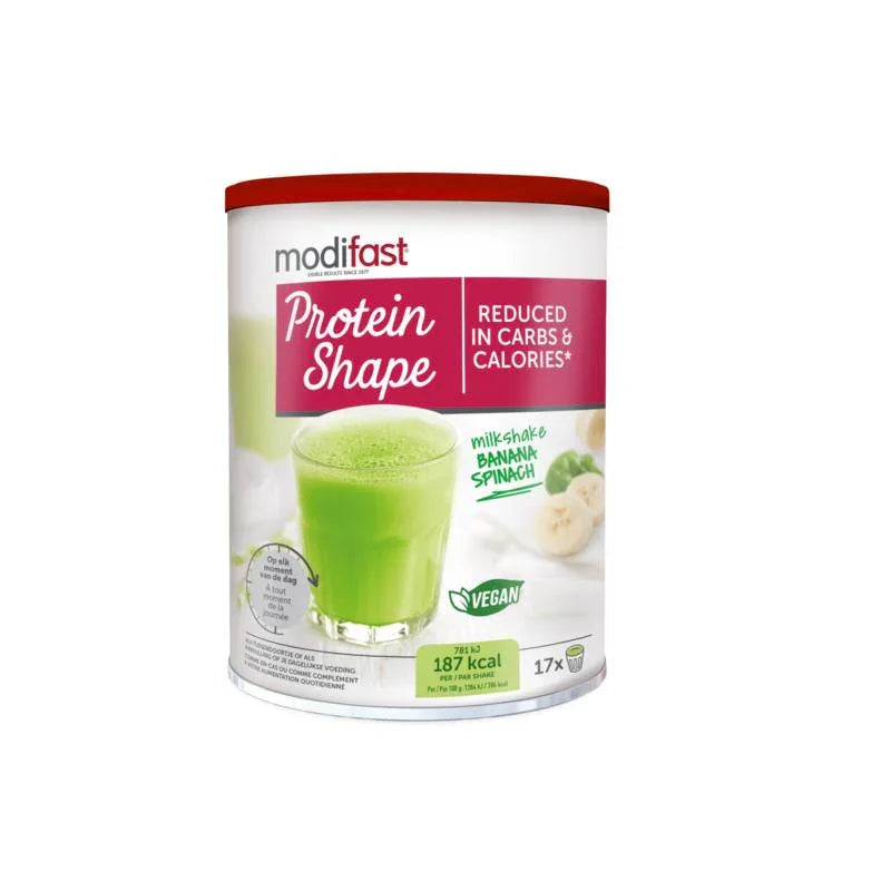 Modifast Protein shape shake banana & spinach 510 Gram