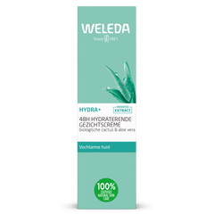 Weleda Hydra+ 48h gezichtscreme hydraterende 30.00 Milliliter