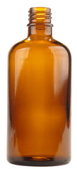 Helios Holland Flesje glas 100ml amber 24.00 Stuks