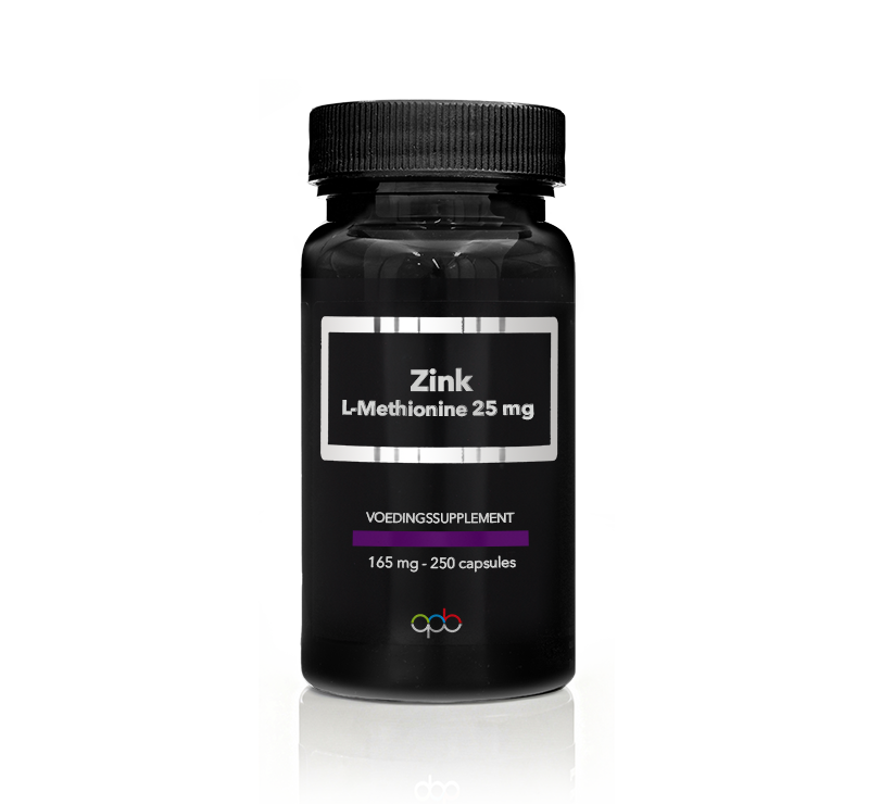 APB Holland Zink L-Methionine 25mg 250.00 Capsules