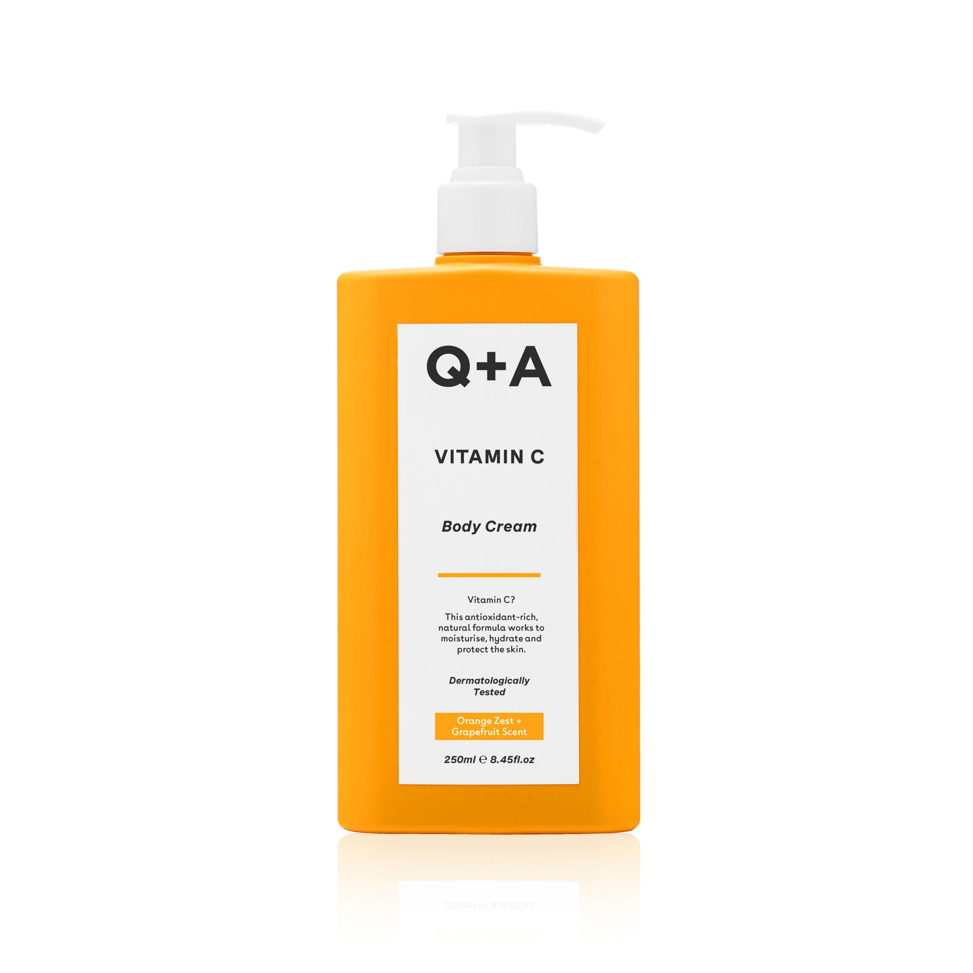 Q+A Bodycream vitamin C 250.00 Milliliter