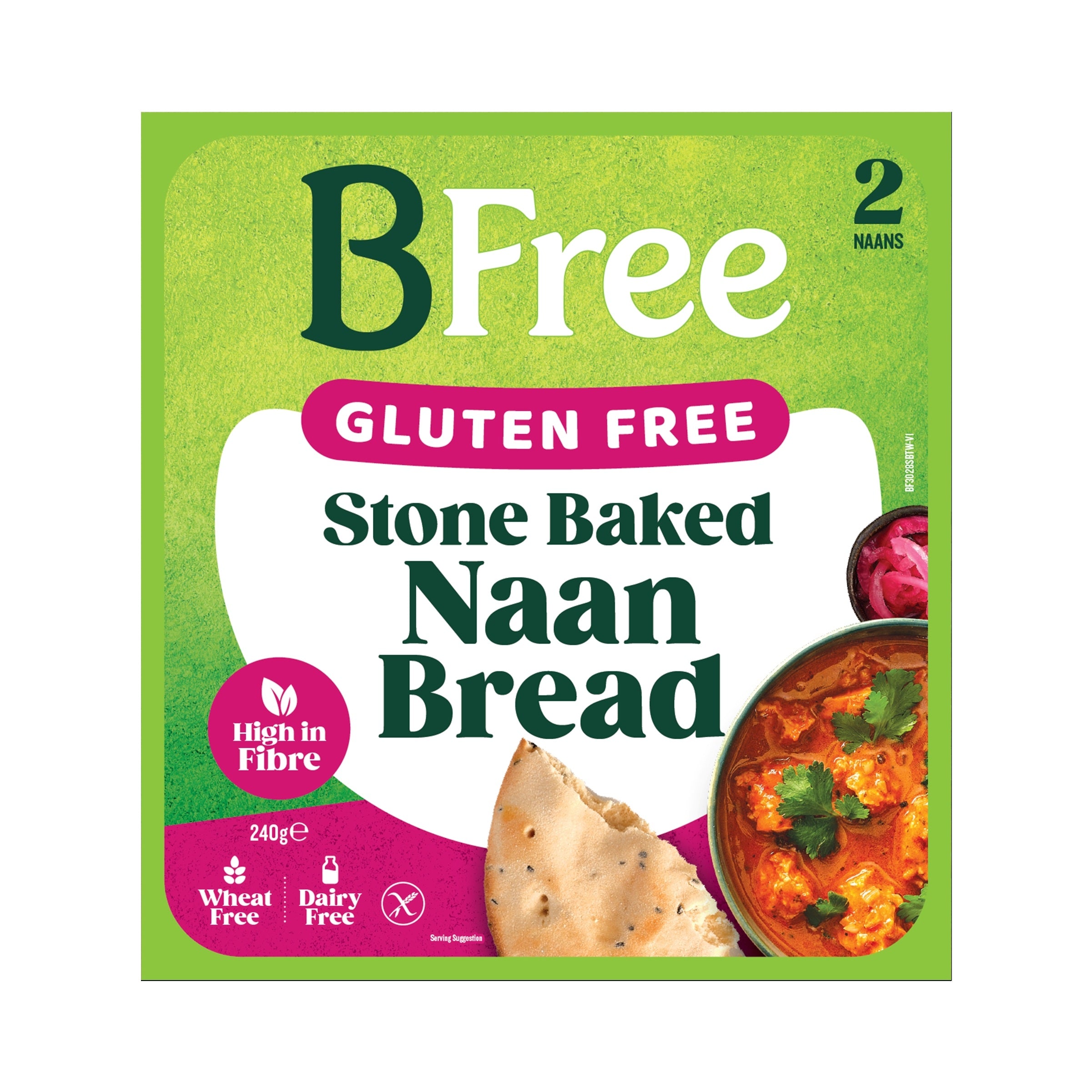 BFree Naan bread 240.00 Gram