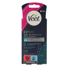 Veet Expert koude waxstrips gezicht 20 Stuks