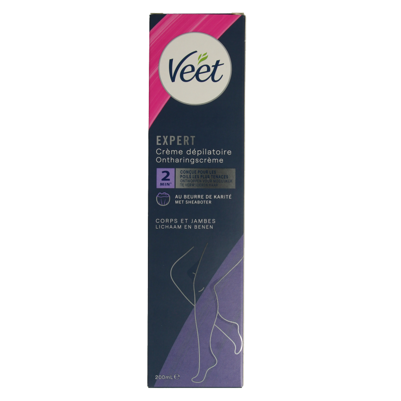 Veet Expert ontharingscreme benen 200 Milliliter