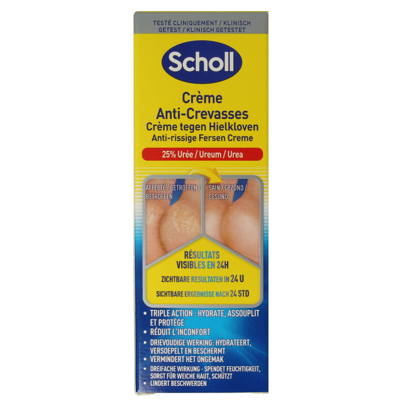 Scholl Hielkloven herstellende creme 60 Milliliter