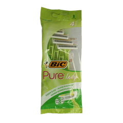 BIC Pure lady pouch 4 Stuks