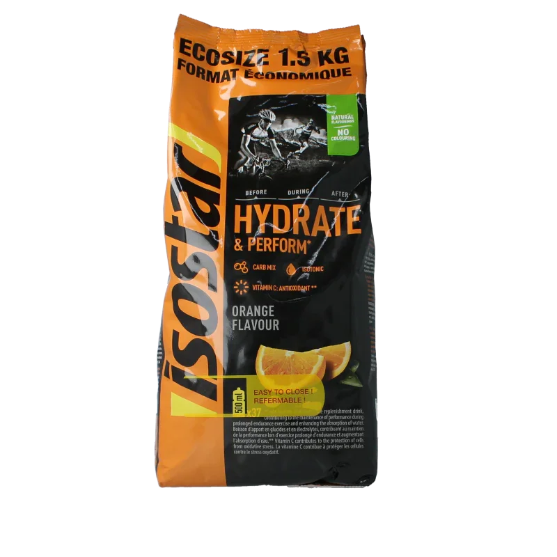Isostar Hydrate & perform orange 1500 Gram