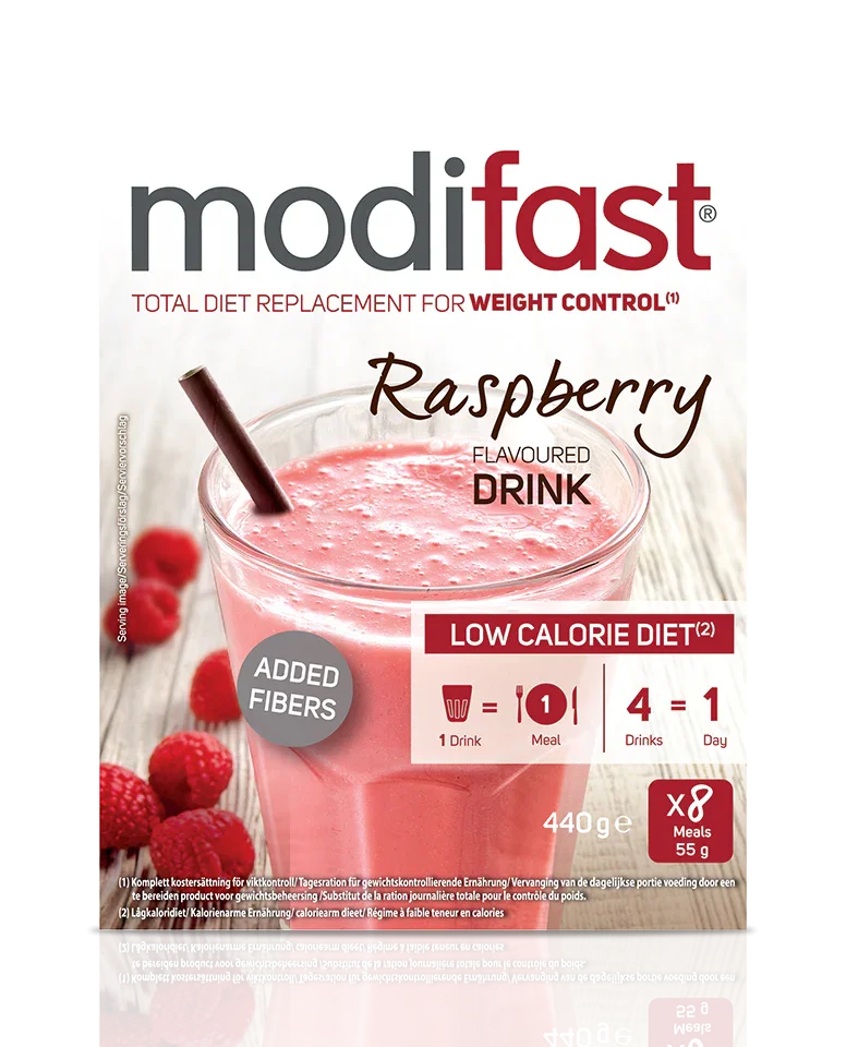 Modifast Intensive milkshake raspberry 440 Gram
