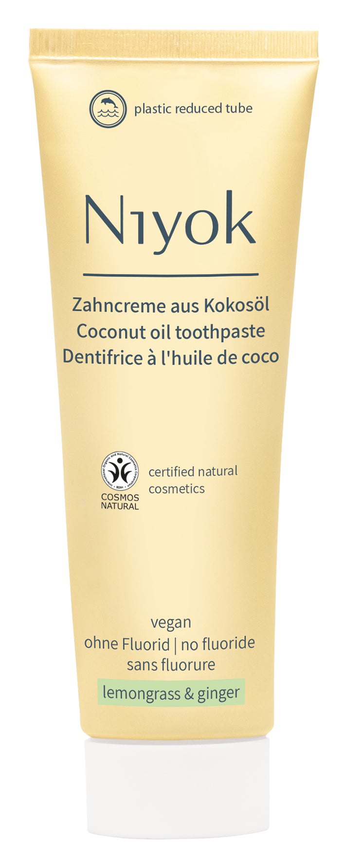 Niyok tandpasta lemongrass ginger 75.00 Milliliter