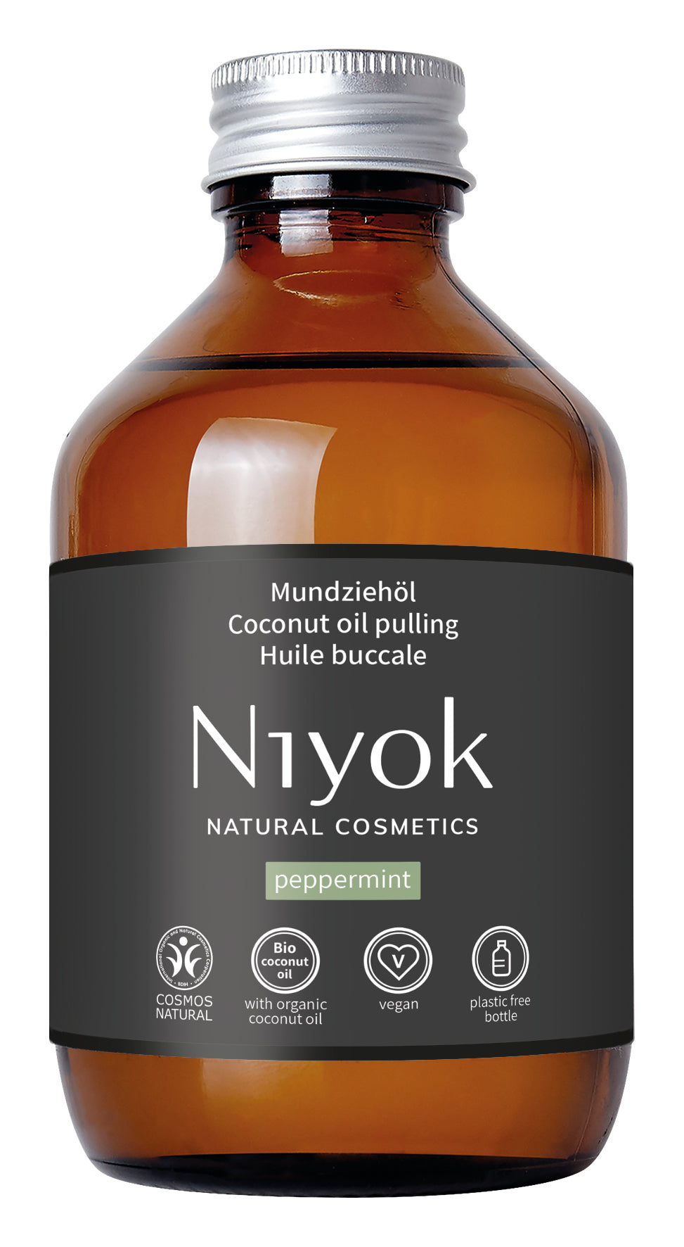 Niyok coconut oil pulling peppermint 200.00 Milliliter