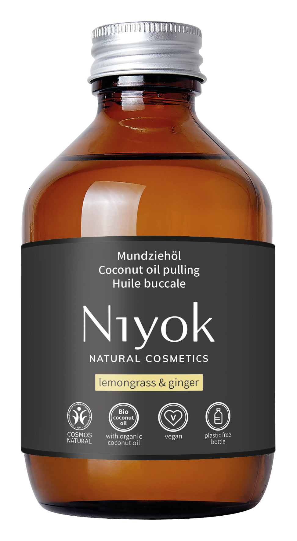 Niyok coconut oil pulling lemongrass 200.00 Milliliter