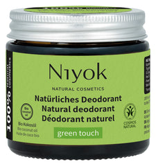 Niyok deo/antitranspirant green touch 40.00 Milliliter