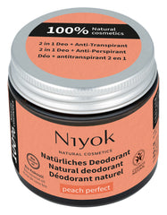 Niyok deo/antitranspirant peach perfect 40.00 Milliliter
