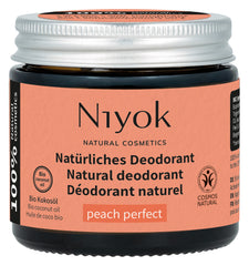 Niyok deo/antitranspirant peach perfect 40.00 Milliliter