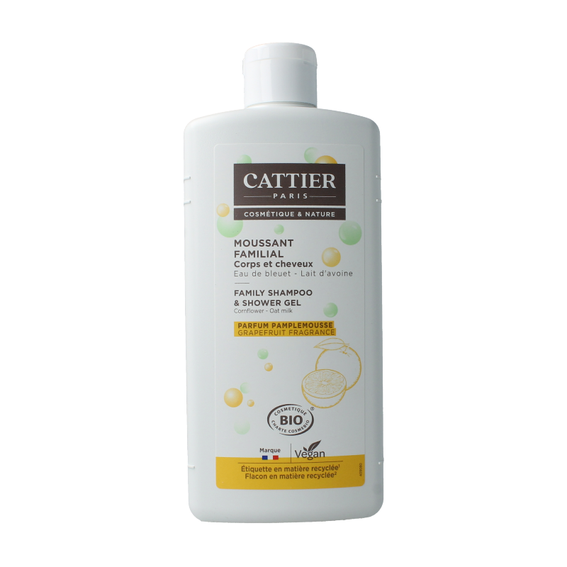 Cattier Family shampoo en showergel 500 Milliliter
