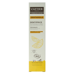 Cattier Tandpasta citroen 75 Milliliter