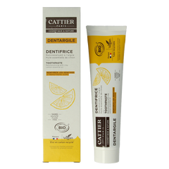 Cattier Tandpasta citroen 75 Milliliter