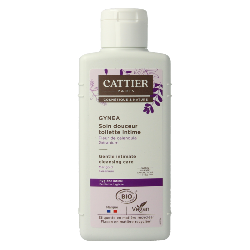 Cattier Gynea intieme hygiene cleansing care 200 Milliliter