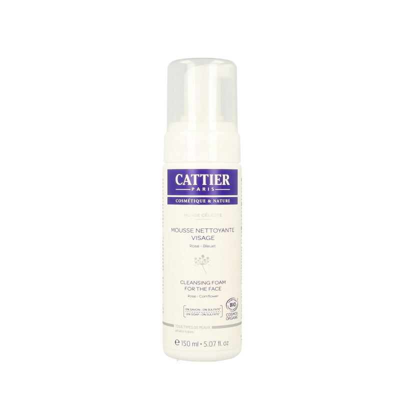 Cattier Reinigingsschuim nuage celeste 150 Milliliter
