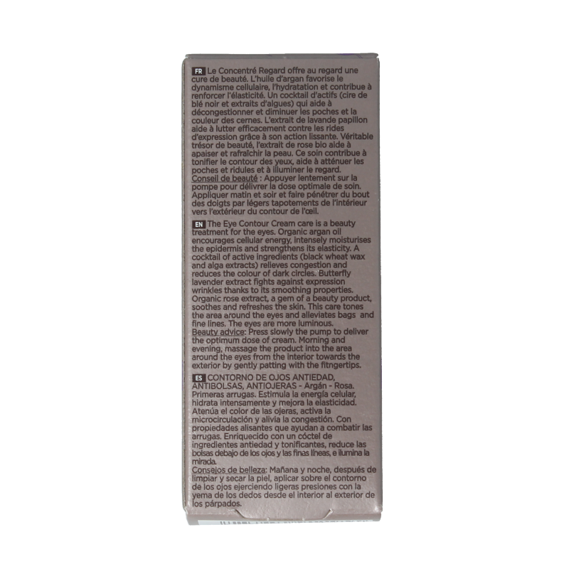 Cattier Oogcreme eclat de rose contour treatment 15 Milliliter