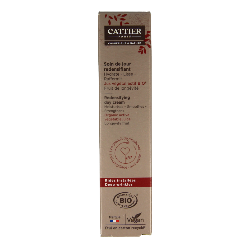 Cattier Dagcreme verstevigend 50 Milliliter