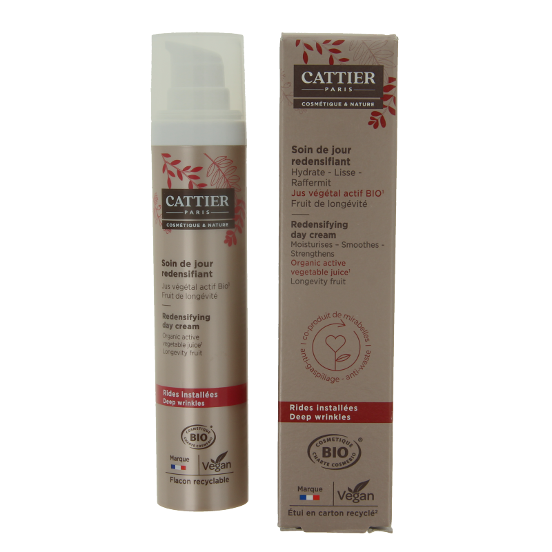 Cattier Dagcreme verstevigend 50 Milliliter