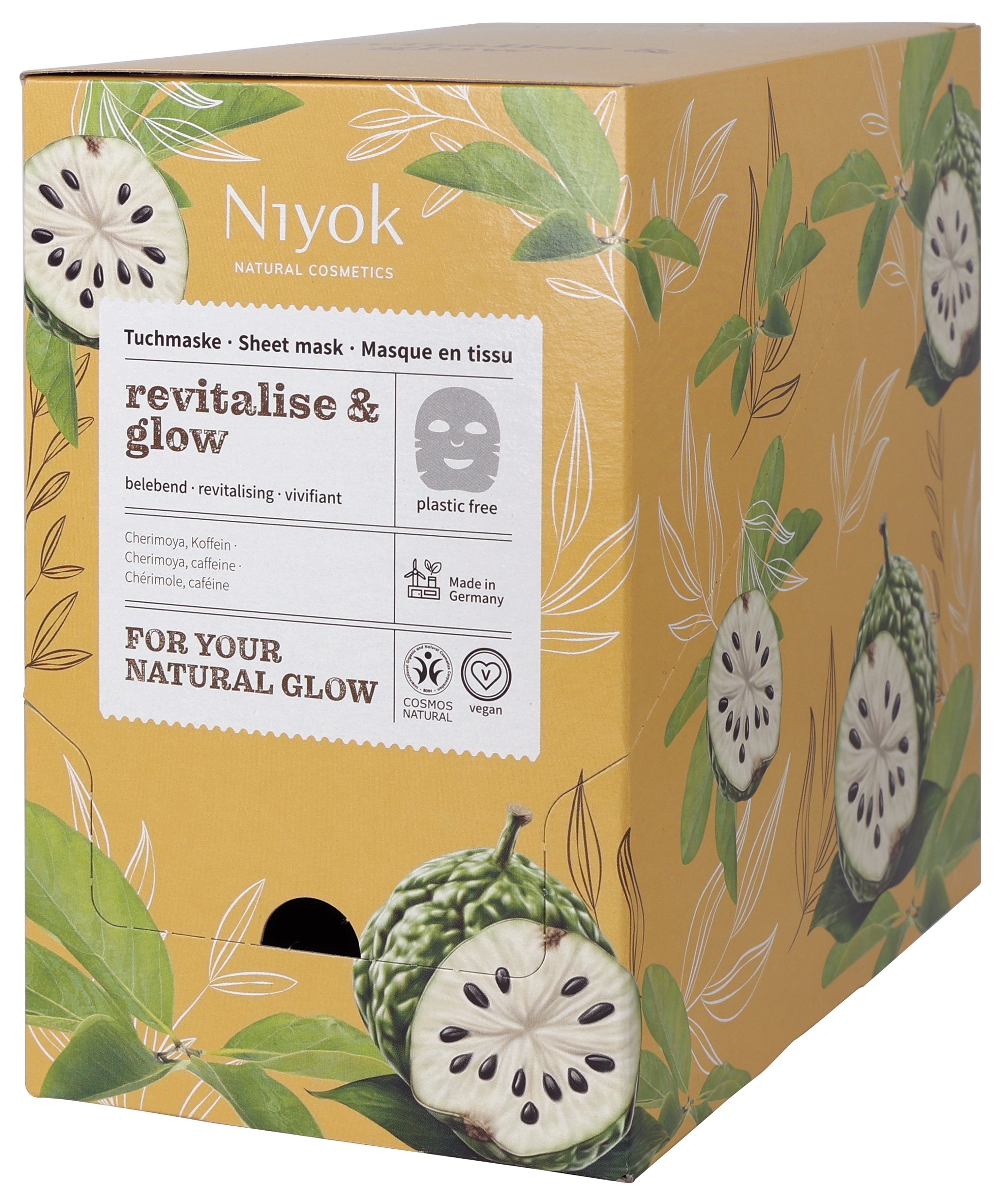 Niyok sheet mask Revitalise & Glow 10.00 Milliliter
