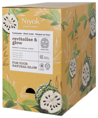Niyok sheet mask Revitalise & Glow 10.00 Milliliter