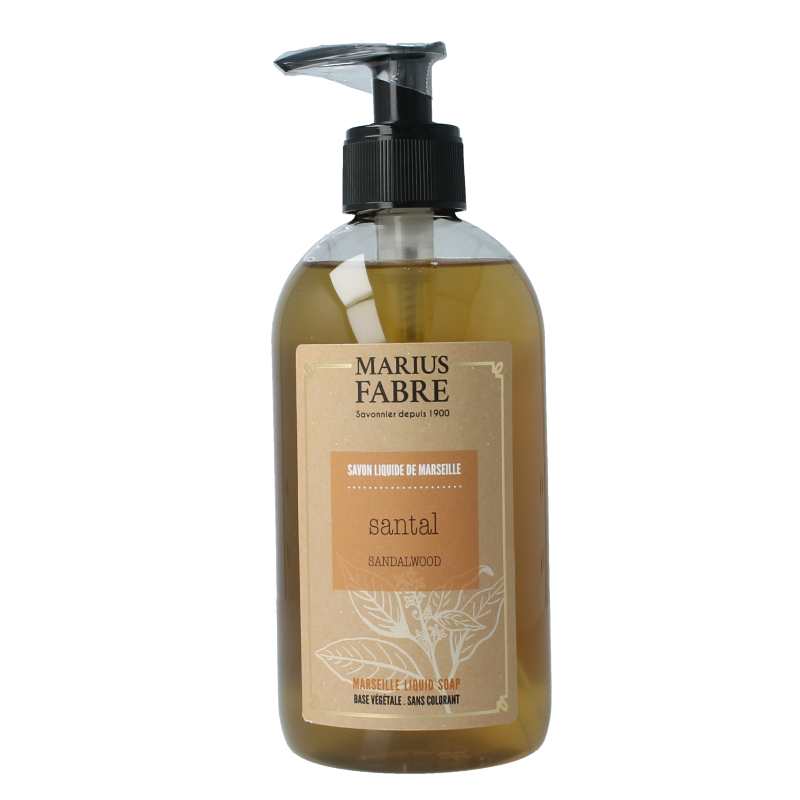 Marius Fabre Zeep sandelhout met pomp 400 Milliliter
