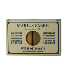 Marius Fabre Marseille vlekkenzepen voor donkere en witte was 2 Stuks