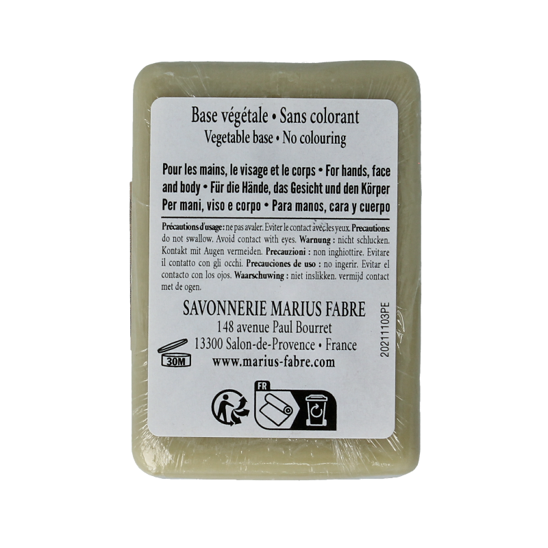 Marius Fabre Zeep sandelhout olijfolie 100 Gram