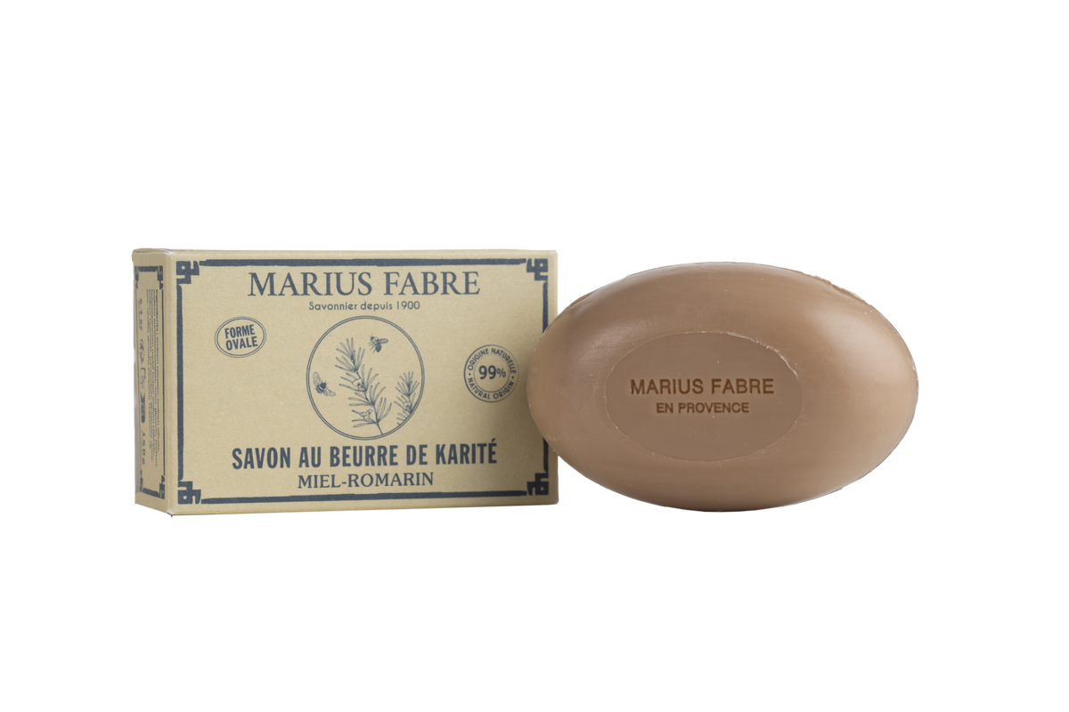 Marius Fabre Zeep ovaal honing rozemarijn 150 Gram