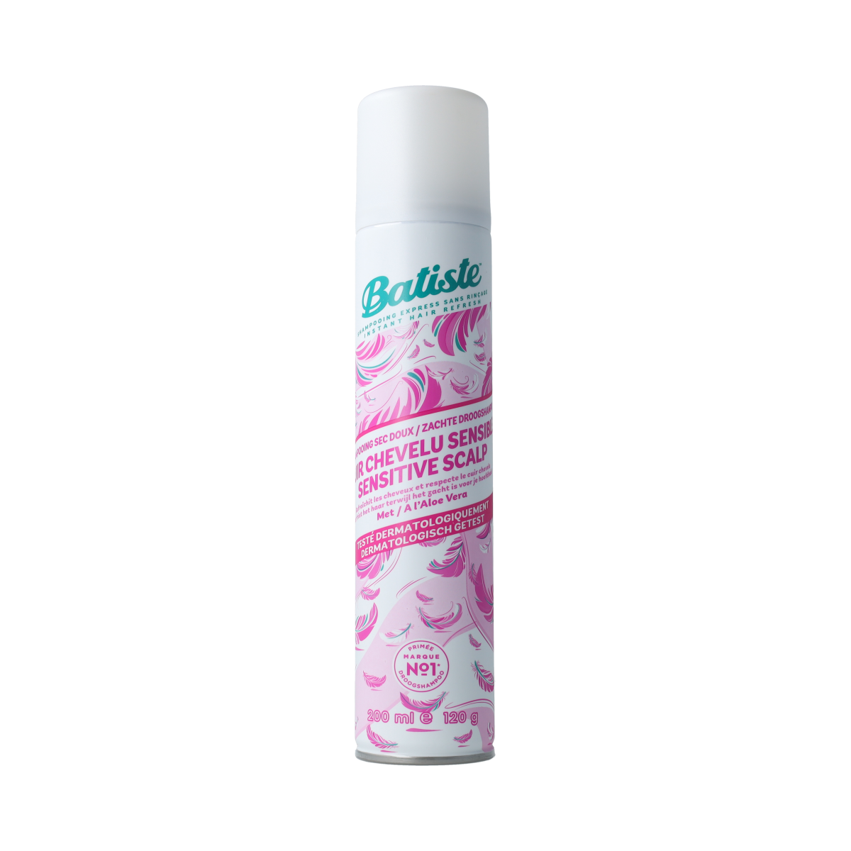 Batiste Droogshampoo sensitive light fragrance 200.00 Milliliter